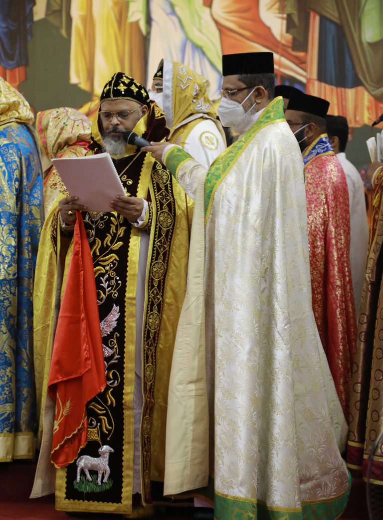 Enthronement Ceremony of His Holiness Baselios Marthoma Mathews III