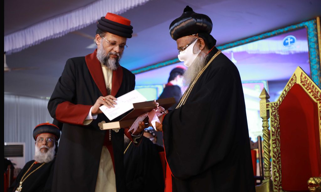 Reception to His Holiness Baselios Marthoma Mathews III