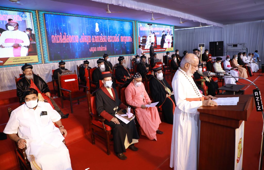 Reception to His Holiness Baselios Marthoma Mathews III