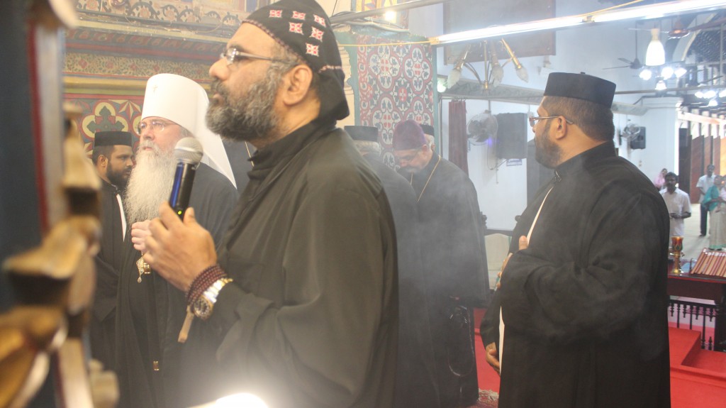 Reception to H.B.Tikon at Puthupally Church