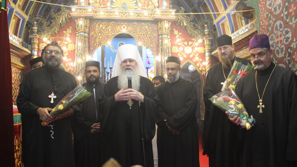 Reception to H.B.Tikon at Puthupally Church