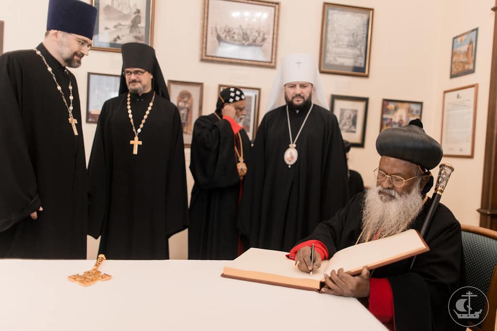Russia Visit of H.H Baselios Marthoma Mathews III