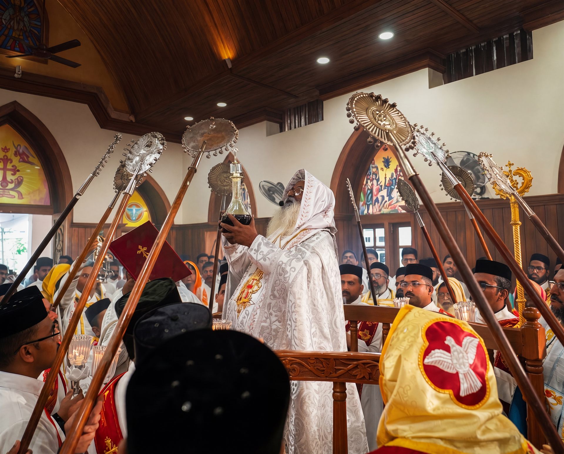 Malankara Orthodox Syrian Church worship scene